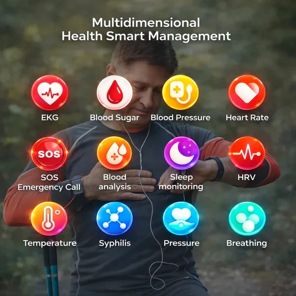 Zoovela™ - With Fall Detection and Blood Glucose measurement